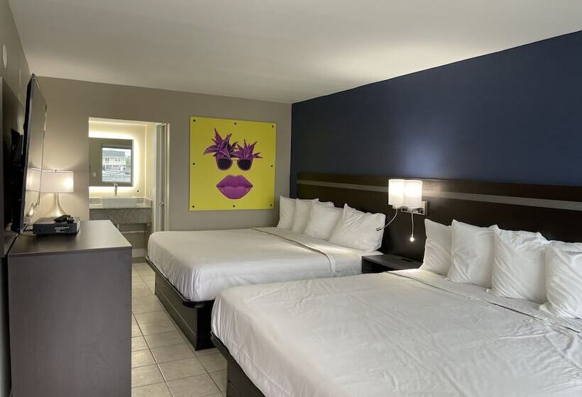 חדר סטנדרט עם מיטת קינג, Seaside Sands Inn