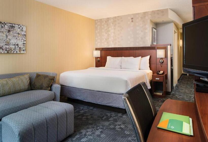 带大床的标准间, Courtyard By Marriott Hanover Lebanon