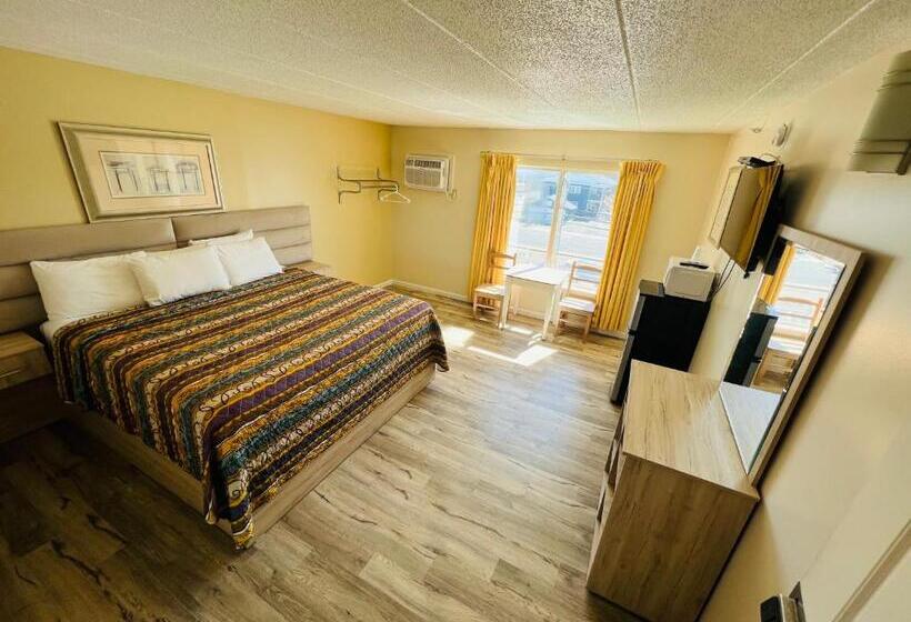 キングサイズベッドのスタンダードルーム, Coastal Inn   Ocean City