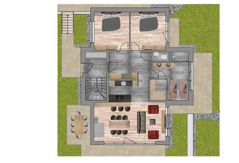 آپارتمان 2 خوابه, Natursinn Mountainchalets