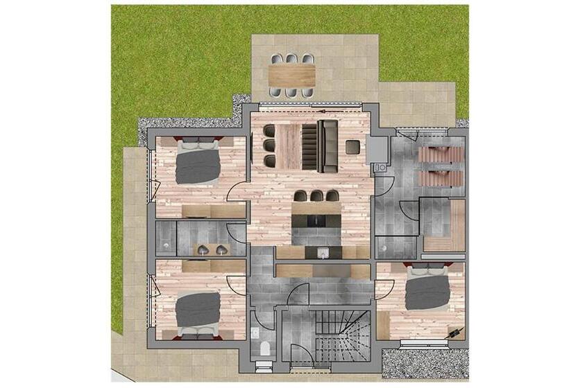 آپارتمان 3 خوابه, Natursinn Mountainchalets