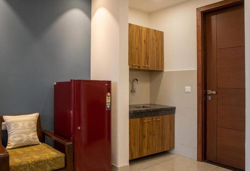 استودیو استاندارد با چشم‌انداز باغ, Perch Service Apartment Mg Road