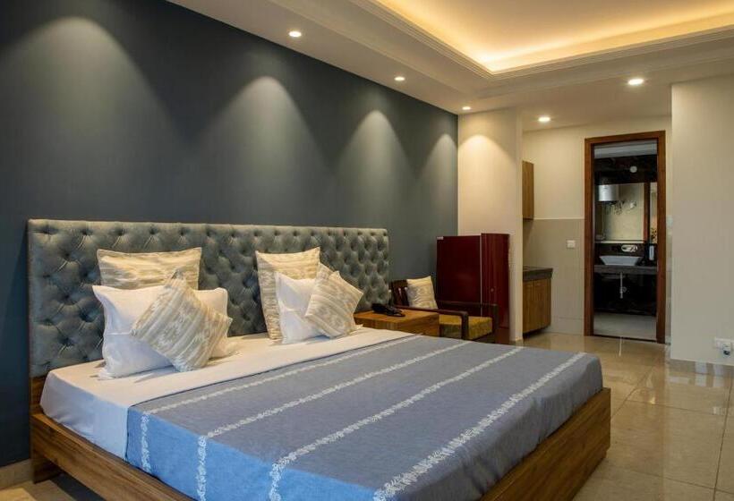 استودیو استاندارد با چشم‌انداز باغ, Perch Service Apartment Mg Road