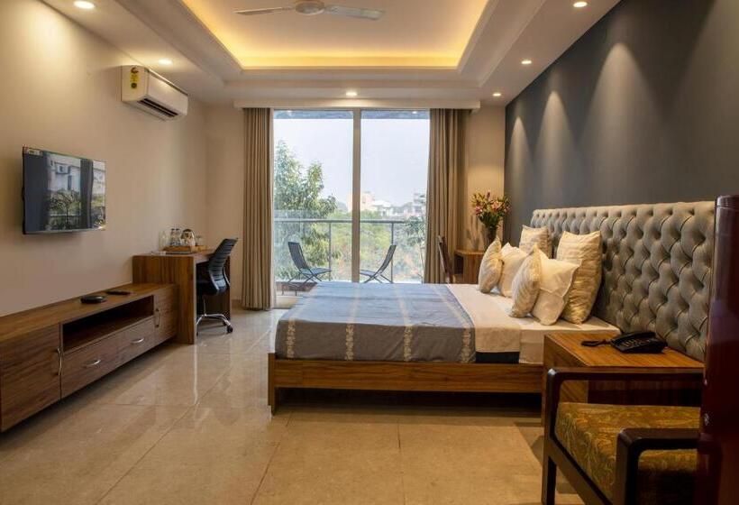 استودیو استاندارد با چشم‌انداز باغ, Perch Service Apartment Mg Road