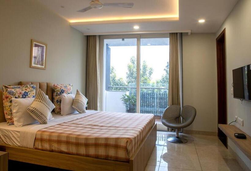 استودیو استاندارد با بالکن, Perch Service Apartment Mg Road