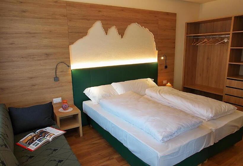 Номер Стандарт Трехместный, Botton D Oro Delle Dolomiti