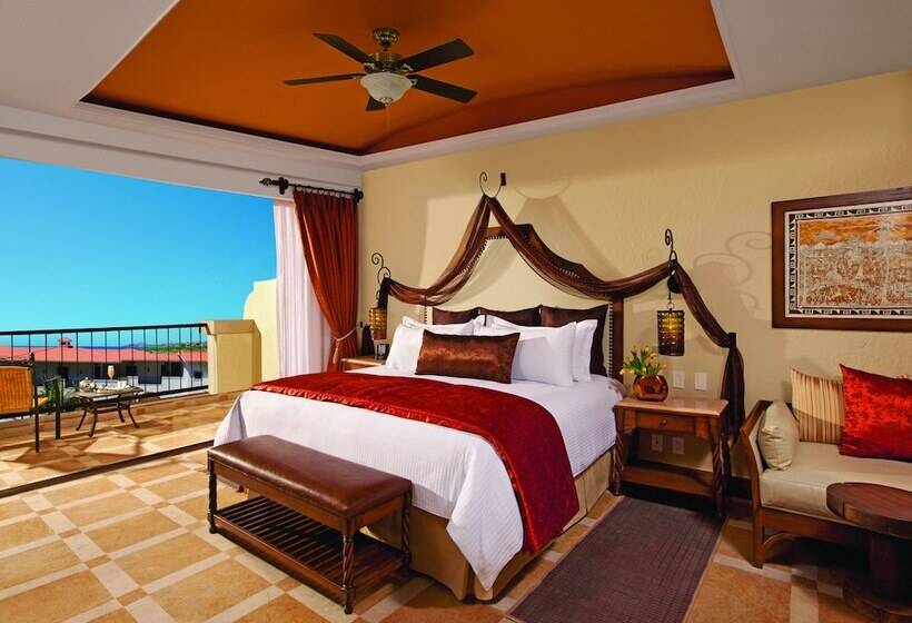 庭の見えるジュニアスイート, Secrets Puerto Los Cabos Golf & Spa18+