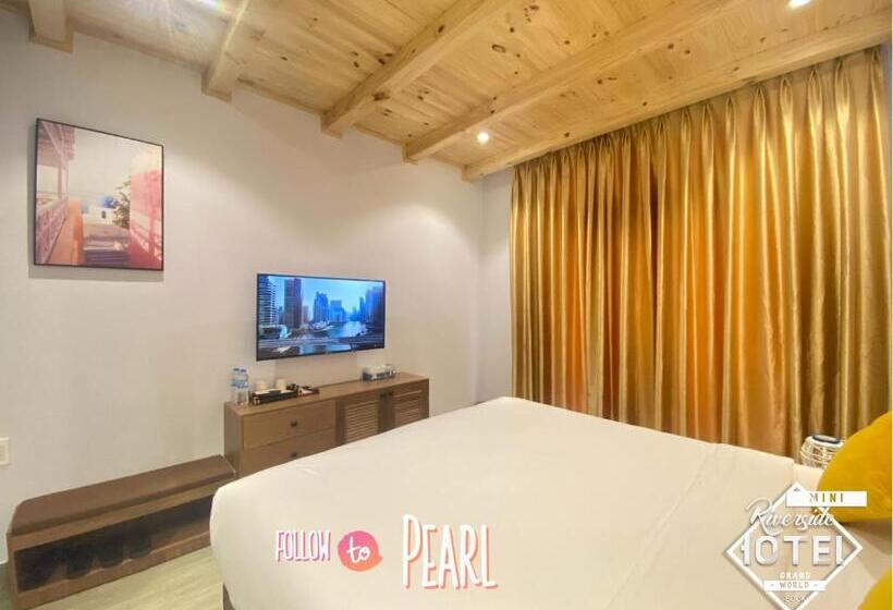اتاق استاندارد با تخت بزرگ, Riverside Mini Hotel Grand World Phu Quoc