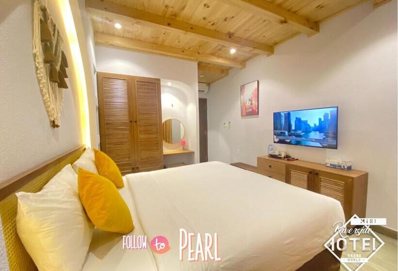 اتاق استاندارد با تخت بزرگ, Riverside Mini Hotel Grand World Phu Quoc