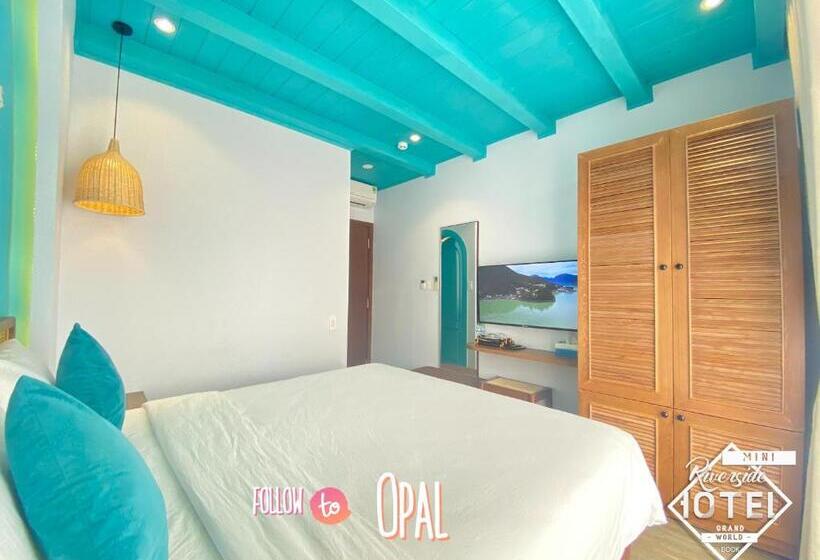 اتاق استاندارد با تخت بزرگ, Riverside Mini Hotel Grand World Phu Quoc
