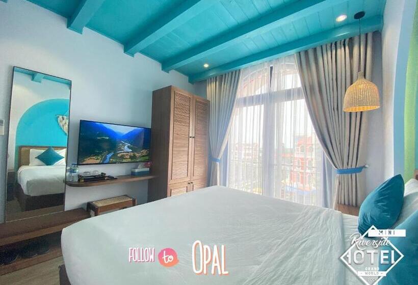 اتاق استاندارد با تخت بزرگ, Riverside Mini Hotel Grand World Phu Quoc