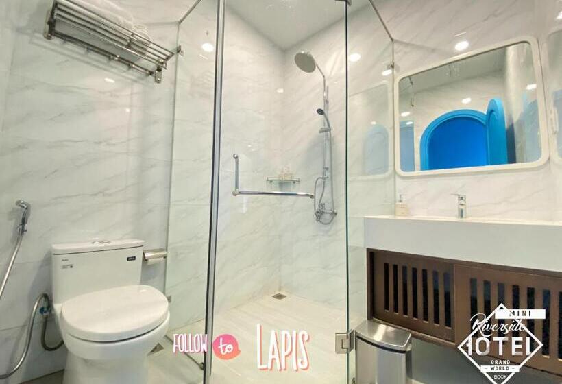 اتاق استاندارد با تخت بزرگ, Riverside Mini Hotel Grand World Phu Quoc