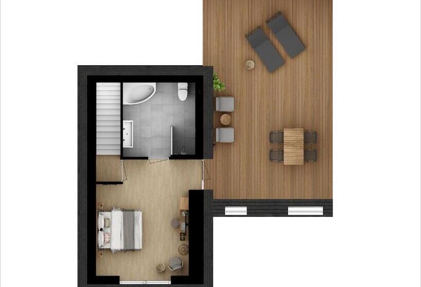 1 Bedroom Penthouse Apartment, Parc Maasresidence Thorn Apartments