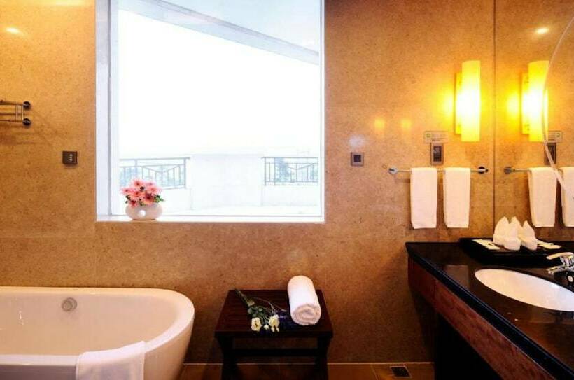 غرفة ديلوكس مطلّة علي الحديقة, Wanda Realm Xiamen North Bay
