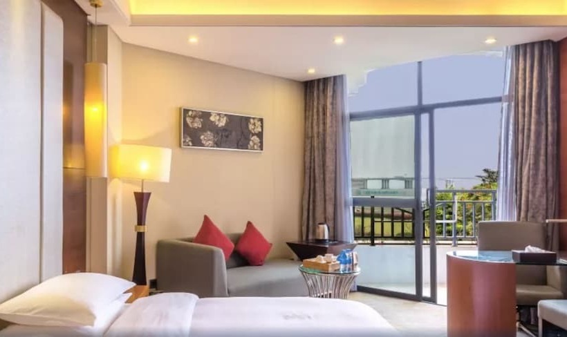 غرفة ديلوكس ذات إطلالة, Wanda Realm Xiamen North Bay