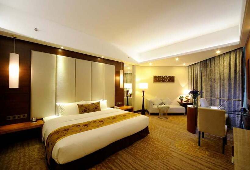 غرفة ديلوكس مطلّة علي البحر, Wanda Realm Xiamen North Bay