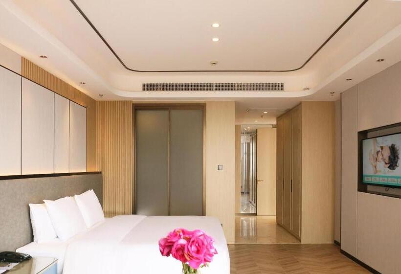 جناح ديلوكس مع إطلالات, Wanda Realm Xiamen North Bay