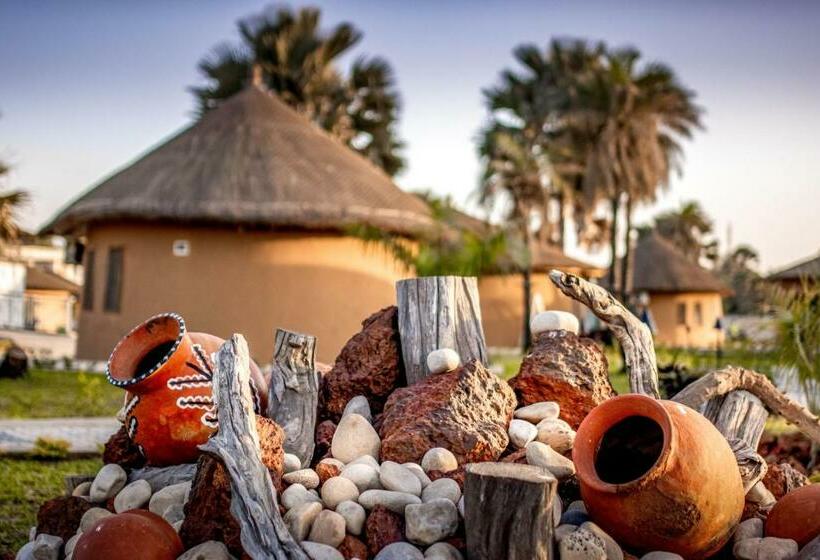 اتاق استاندارد با چشم‌انداز باغ, Bamboo Village Resort