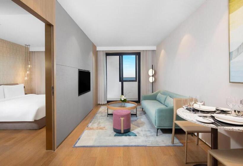 اتاق استاندارد با تخت بزرگ, Eature Residences Lingang