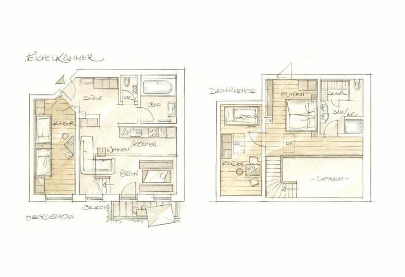 Апартаменты 2 Спальни, Wastleicherhof