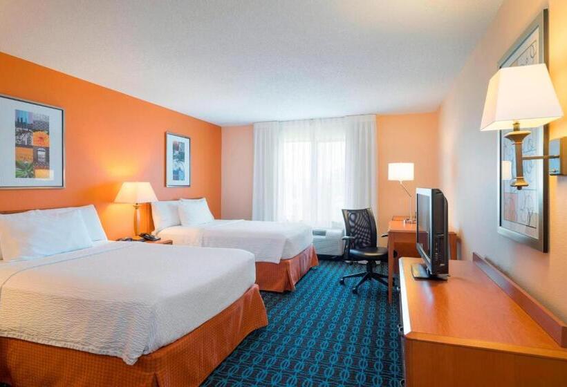 Номер Стандарт 2 Двуспальные Кровати, Fairfield Inn & Suites By Marriott State College