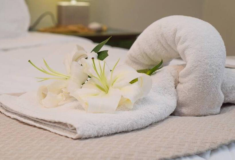 اتاق استاندارد با چشم‌انداز باغ, The Noverian Antama Organic Beach Resort Chania