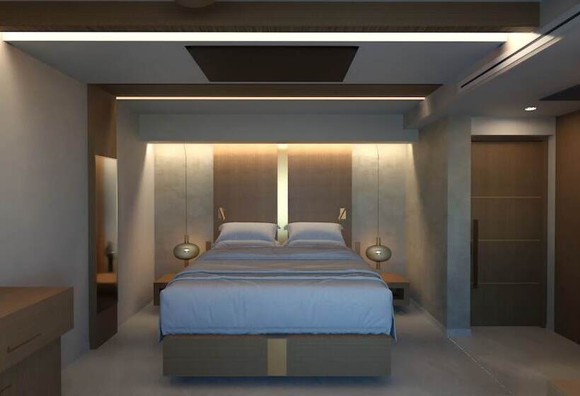 اتاق سوپریور با چشم‌انداز دریا, The Noverian Antama Organic Beach Resort Chania