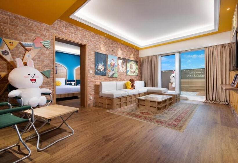 Suite com Varanda, Line Friends Presents Casa De Amigo