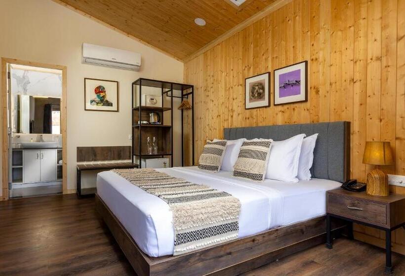 高级园景房, Justa Rasa Retreat & Spa Rishikesh