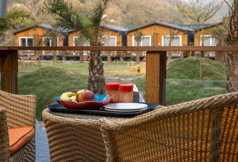 수피리어 룸 가든 전망, Justa Rasa Retreat & Spa Rishikesh