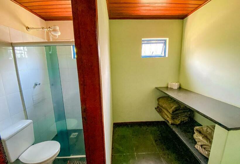 정원 전망 4인용 스탠다드 룸, Quatro Estações Pesqueiro E Hotel Fazenda