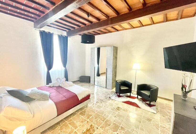 Standard room with outdoor bath, Il Barbero Apartment