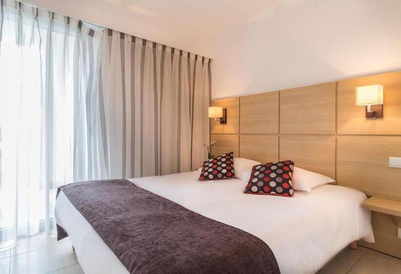 Апартаменты 2 Спальни, Nemea Appart Hotel Le Lido Cagnes Sur Mer
