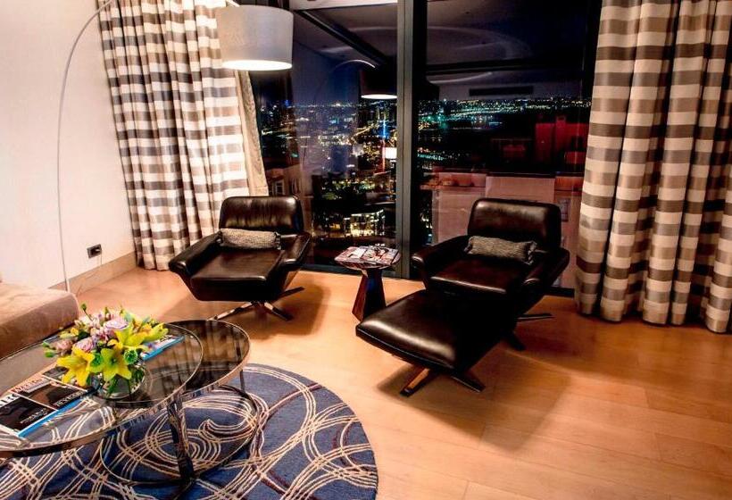 آپارتمان 1 خوابه با چشم‌انداز دریا, Apartments By Fairmont Baku Flame Towers