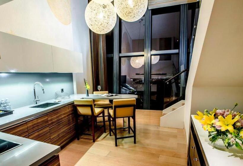 آپارتمان دوبلکس 1 خوابه, Apartments By Fairmont Baku Flame Towers