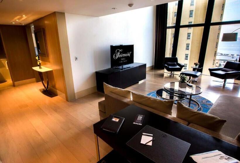 آپارتمان دوبلکس 1 خوابه, Apartments By Fairmont Baku Flame Towers