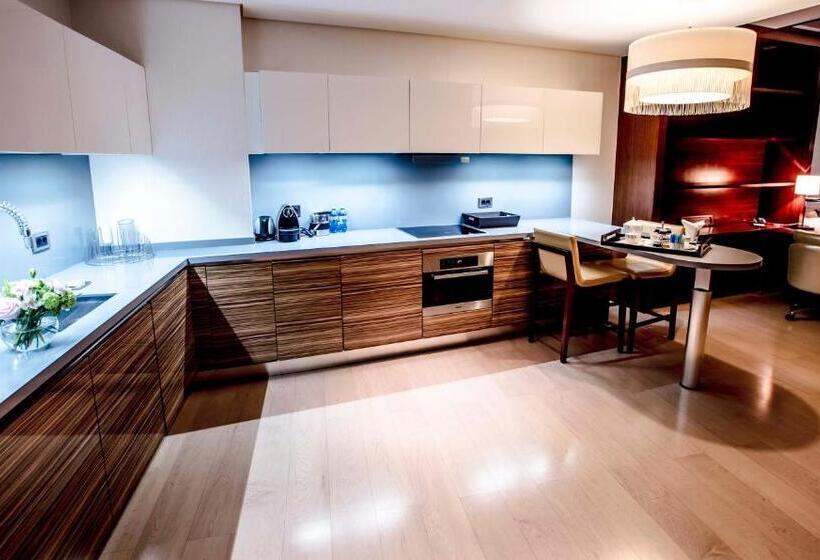 آپارتمان 2 خوابه با چشم‌انداز دریا, Apartments By Fairmont Baku Flame Towers