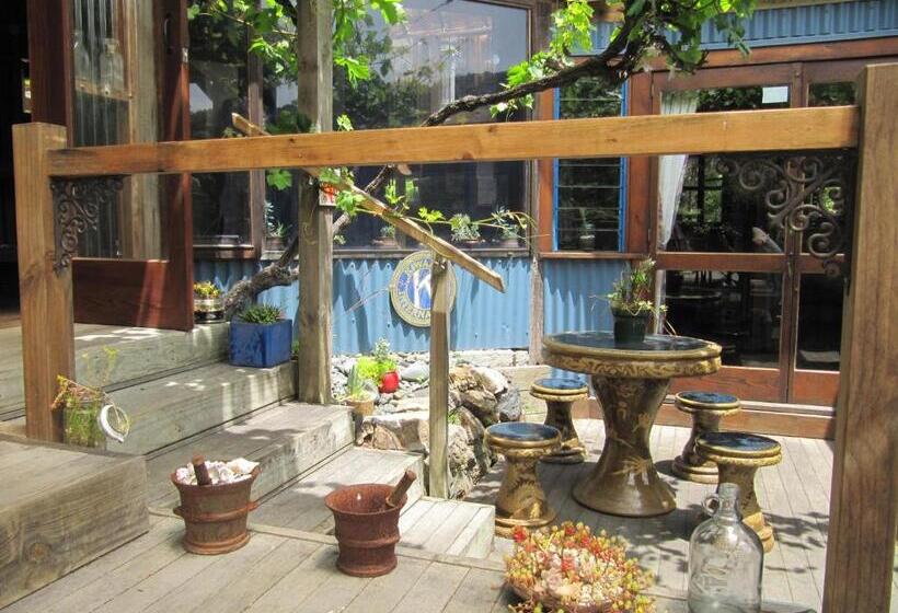 복층 룸 퀸 침대, Waiheke Island Guesthouse
