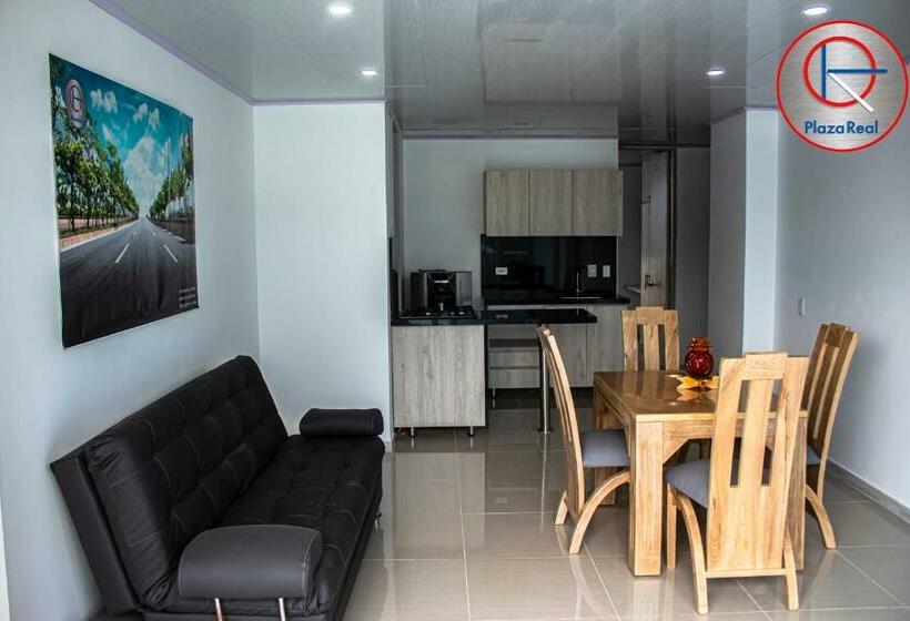 آپارتمان 1 خوابه با بالکن, Plaza Real Edificio Turístico