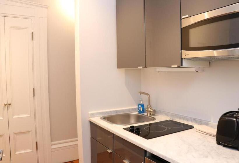 Студия Стандарт, Charming & Stylish Studio On Beacon Hill #11