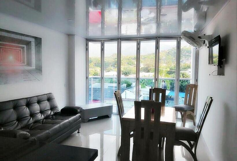 آپارتمان 1 خوابه با بالکن, Plaza Real Edificio Turístico