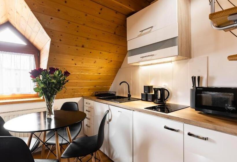 Апартаменты Комфорт 1 Спальня, Aparthotel Delta Zakopane - Delta Garden
