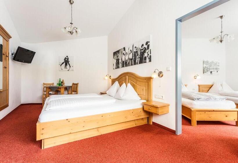 패밀리 룸, Austria Alpinhotel Ski In Ski Out An Der Edelweissbahn