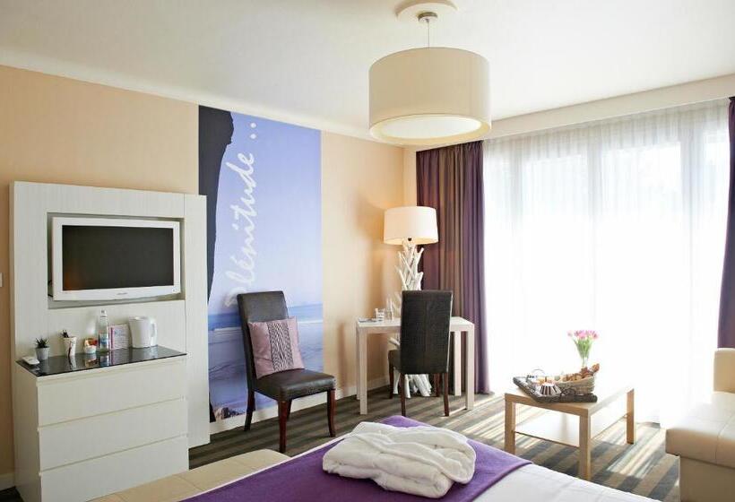 اتاق استاندارد با چشم‌انداز دریا, Kastel & Spa Avec Piscine D Eau De Mer Chauffee