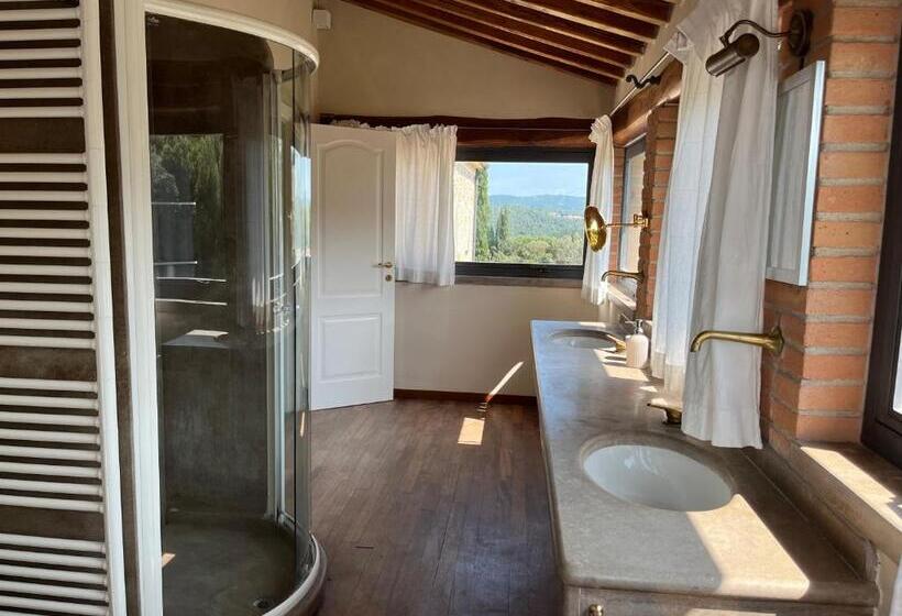带1个卧室的带阳台的公寓, Agriturismo Il Ghiaccio