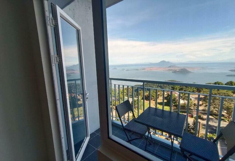 آپارتمان 1 خوابه با چشم‌انداز, Rustic Taal View With Balcony