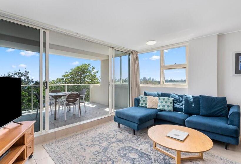 Апартаменты Deluxe 2 Спальни Вид на Море, 84 The Spit Holiday Apartments