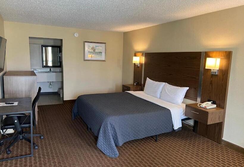 Номер Стандарт Кровать Кинг Адаптированный для Инвалидов, Red Carpet Inn Kinston