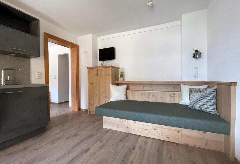 آپارتمان 1 خوابه با بالکن, & Suites Glück Auf