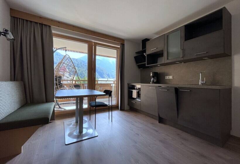 آپارتمان 1 خوابه با بالکن, & Suites Glück Auf